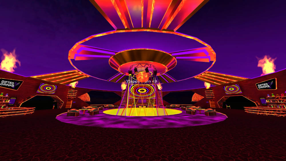 The Burning Saucer Club in  BRCvr on Altspace VR.