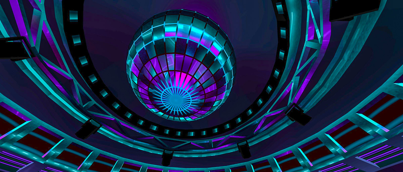 Glitter ball in BRCvr